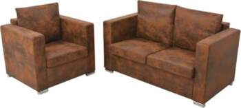 Mogou Sofa Set 2-Piece Sofa Bed