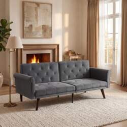 Multifunctional Folding Sofa with Adjustable Backrest