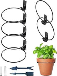 NACETURE 6 Pack Flower Pot Ring