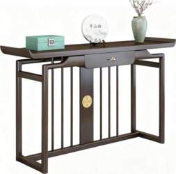Narrow Console Table, Altar Table with