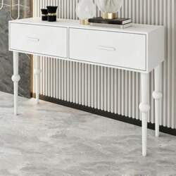 Narrow Console Table with 2 Drawers