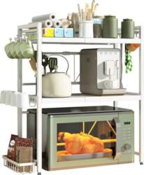 NETEL Adjustable Microwave Shelf, 3 Levels