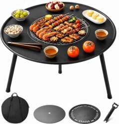 Ogļu uguns galds, 60 cm diametra
