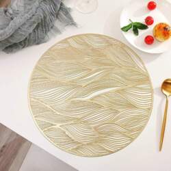 Platzdeckchen 6Er Set Rund, Rund mit