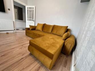 Relax Corner Sofa with Sleep Function