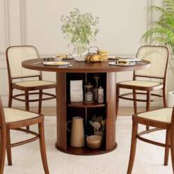 Round Dining Table, 110 cm with