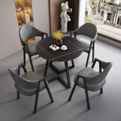 Round Dining Table Set with Chairs