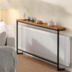 Shelf Behind Sofa Radiator Table Narrow