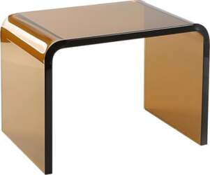 Side Table Tan Colour Modern Coffee