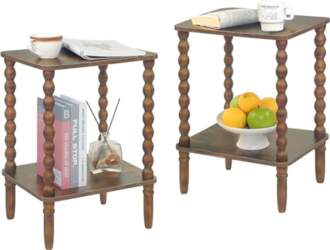Side Tables Set of 2, Small