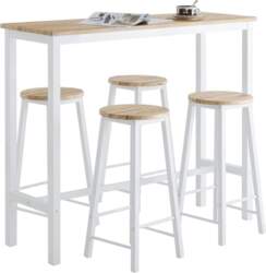 SoBuy Dining Set 5-Piece Dining Table