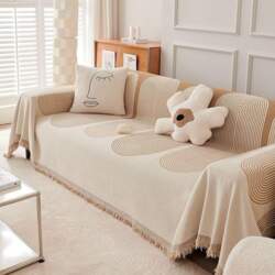 Sofa Throws, 3-Seater, Chenille, Washable Sofa