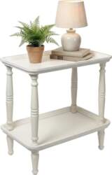 SOFE Rustic Small Side Table White