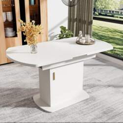 Soges Extendable Dining Table with Storage