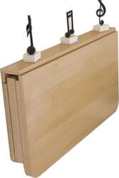 Solid Wood Folding Wall Table for