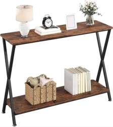 Solid Wooden Console Table, Smooth Lacquered