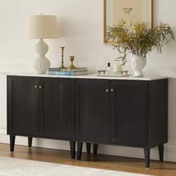 Storage Cabinets, Set of 2, Credenza