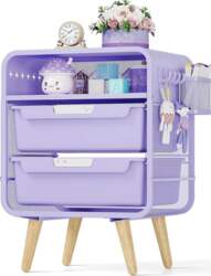 SYKIARIOL Side Table Bedside Table with