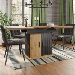 Telescopic Dining Table, Folding Kitchen Table