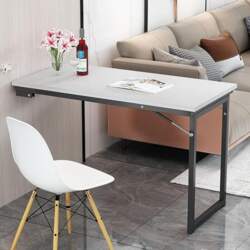 Telescopic Folding Dining Table with Large