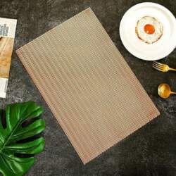 Tischset 4Er Set, Rechteck mit Weizenmuster