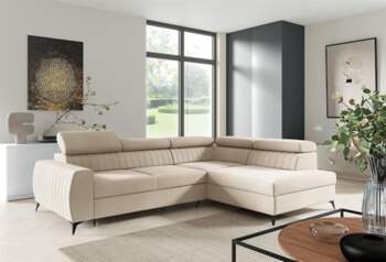 Toronto Corner Sofa Bed Fabric Element