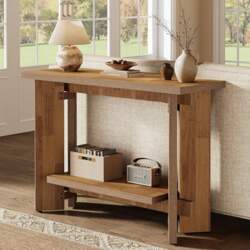 Tribesigns Console Table, Rustic Sofa Table