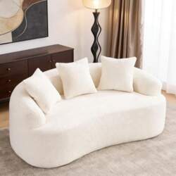 Two Seater Sofa, Small Modern Sofa
