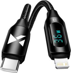 USB-C - Lightning kabelis iPhone ar