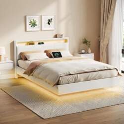 VASAGLE Double Bed Frame 140 x