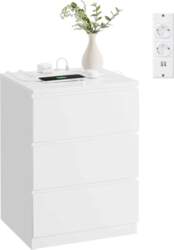 VASAGLE LET631W14 Bedside Table, Side Table