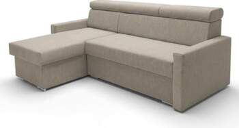 Vega L Corner Sofa with Sleep