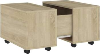 VidaXL Coffee Table Extendable Side Table
