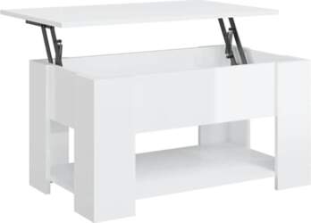 VidaXL Coffee Table Height Adjustable Coffee