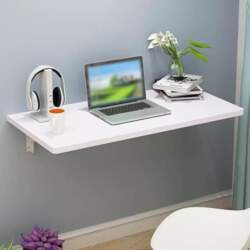 Wall Mounted Foldable Computer Desk for