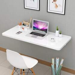 Wall Mounted Folding Table with Extendable