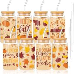 Whaline Hello Fall 8 Pack Pumpkin