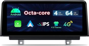 XTRONS 10,25 collu IPS ekrāns