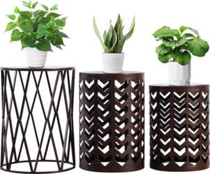Y&M Stackable Side Table, 3 Piece