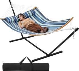 Yaheetech Hammock with Frame & Cushion
