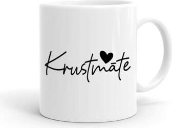 Krūze ar uzrakstu "Krustmāte"