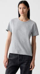 GAP Basic Tee Heather Grey -