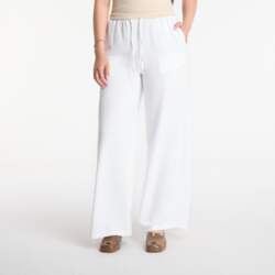 Urban Classics Structured Wideleg Pants White