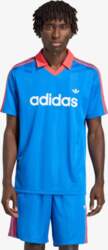 Adidas Archive Collar Engineered Jersey Blue