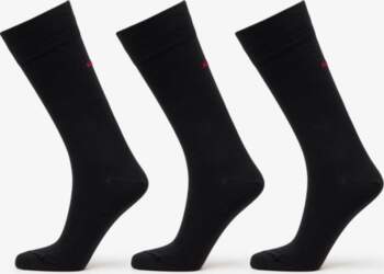 Hugo Boss Uni Socks 3-Pack Black