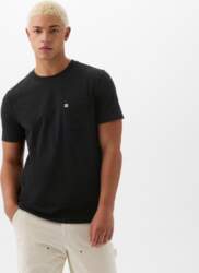 GAP Pocket Micro Logo Tee Black