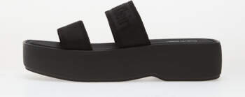 Calvin Klein Flatform Sandal Webbin Black