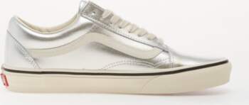 Vans Old Skool Leather Metallic Silver