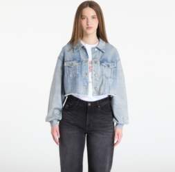 AllSaints Anders Terry Shacket Illusion Indigo