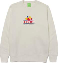 HUF Fun Pullover Off White -